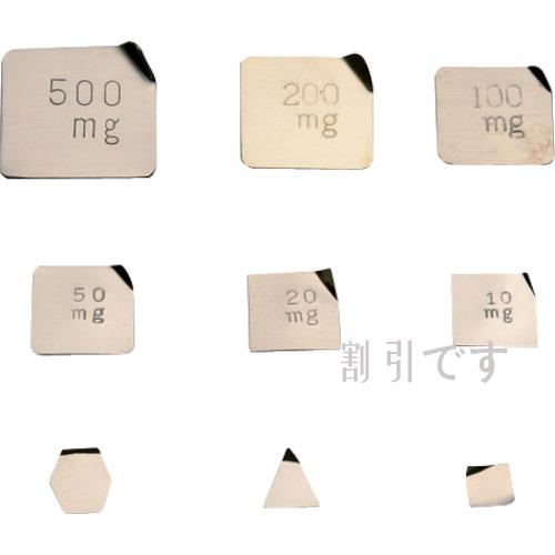 ＶｉＢＲＡ　Ｆ１ＰＳＢ－１０Ｍ：板状分銅　基準分銅型（非磁性ステンレス）　１０ＭＧ　Ｆ１級　