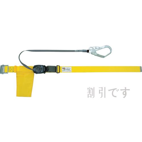 ＴＲＵＳＣＯ　巻取式安全帯１本つり専用　幅５０ｍｍＸ長さ１４００ｍｍ　黄　