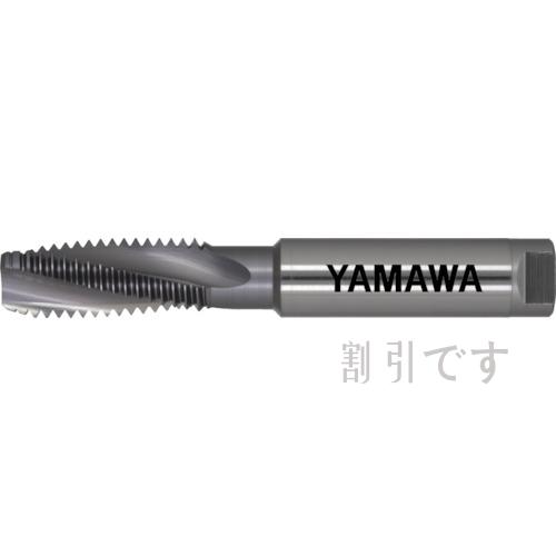 ヤマワ　ＨＤシリーズ　ドライ加工用止り穴用スパイラルタップ　炭素鋼・合金鋼用　Ｐ４　Ｍ１６×１．５　