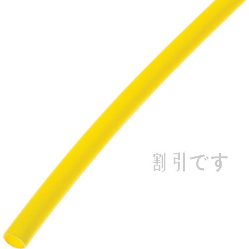 パンドウイット　熱収縮チュ－ブ　標準タイプ　黄　（２５本入）　