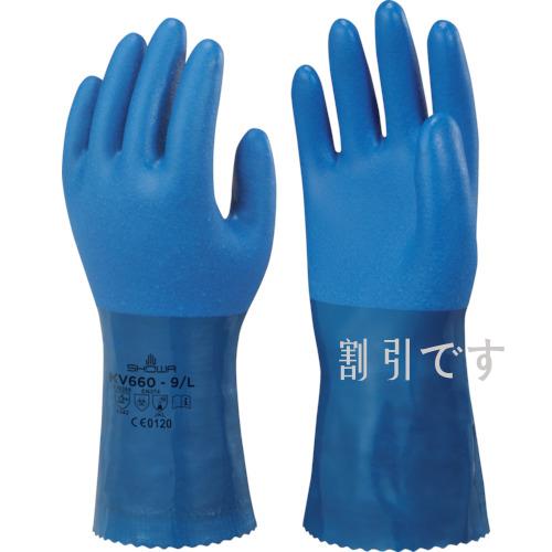 ショーワ　耐切創手袋　ＫＶ－６６０　ブルー　Ｍサイズ　