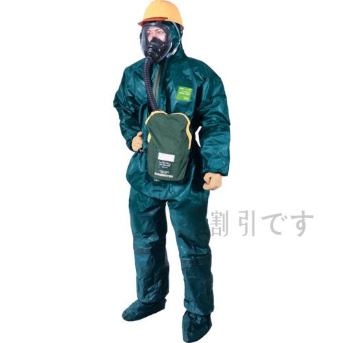シゲマツ　全身化学防護服（限定仕様）ＭＣ４０００－１２２　ＸＬ　（１着入）　