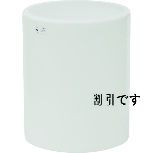 スイコー　ＭＨ型　開放円筒型容器１００Ｌ　白　