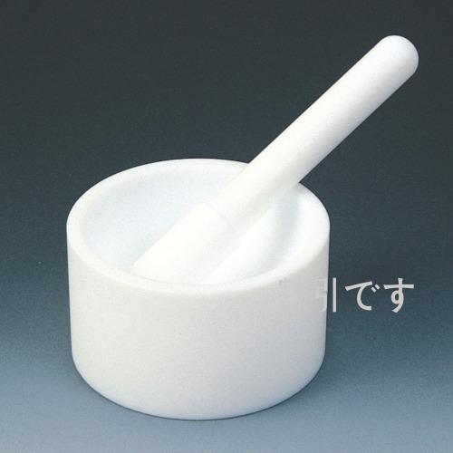 フロンケミカル　フッ素樹脂（ＰＴＦＥ）　乳鉢・乳棒セット　１８０×１９０×１００　