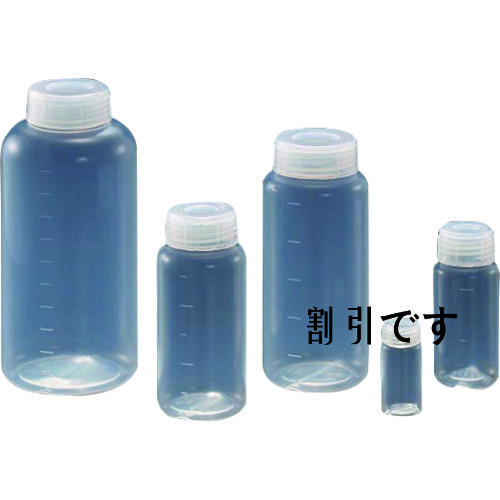 フロンケミカル　フッ素樹脂（ＰＦＡ）広口試薬瓶（中栓ナシ）　１０００ｃｃ　