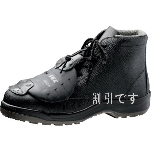 ミドリ安全　甲プロテクタ付　ワイド樹脂先芯耐滑安全靴　ＣＪ０２０甲プロＭ２ゴム紐　２５．０ｃｍ　