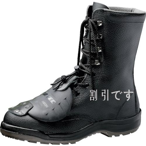ミドリ安全　甲プロテクタ付　ワイド樹脂先芯耐滑安全靴　ＣＪ０３０甲プロＭ２ゴム紐　２５．５ｃｍ　