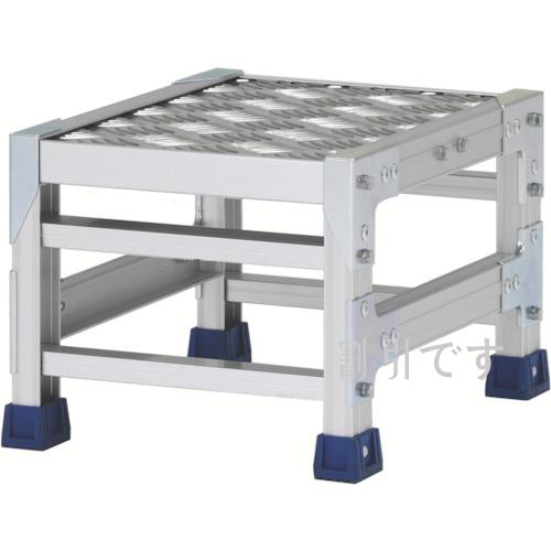 アルインコ　作業台　金具ＳＵＳ仕様　天板寸法３００×４００ｍｍ　高０．２５ｍ　