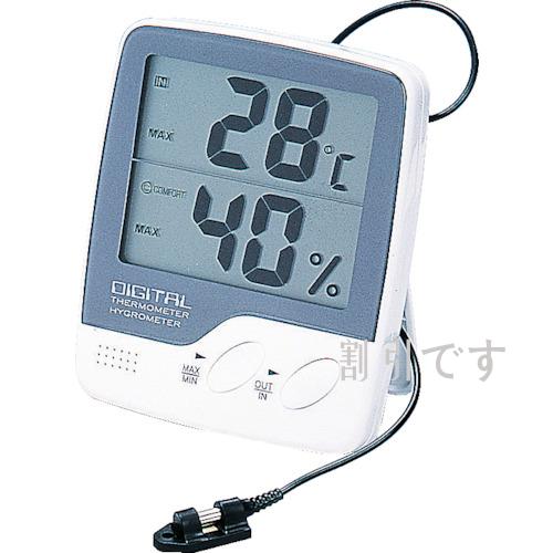 カスタム　デジタル温湿度計　測定温度範囲０～６０℃　