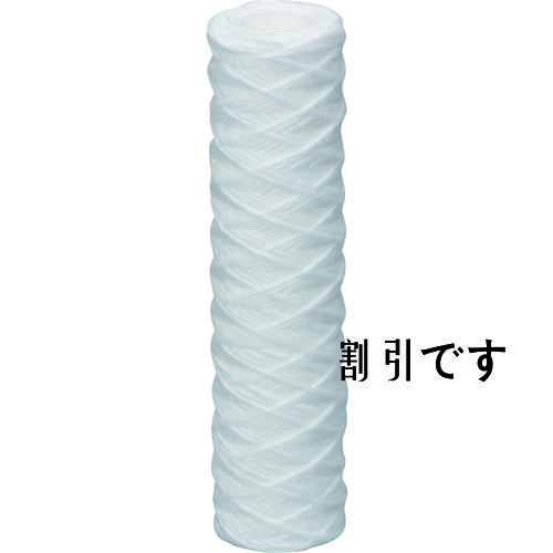 日本フイルター　汎用　糸巻きフィルター　ＣＷ－０５－Ｒ　ろ過精度０．５ミクロン　長１２５ｍｍ　