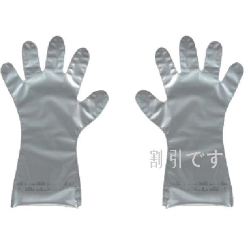 ショーワ　耐薬品手袋　ＥＶＯＨ製　耐透過性インナー手袋　４枚入　フリーサイズ　シルバー　