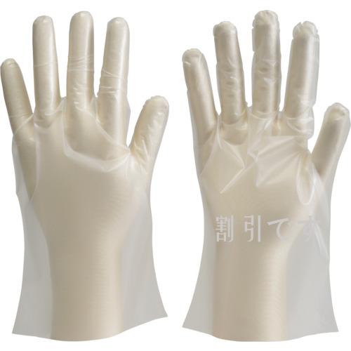 ＴＲＵＳＣＯ　ポリエチレン製使い捨て手袋　Ｍサイズ　（１００枚入）　