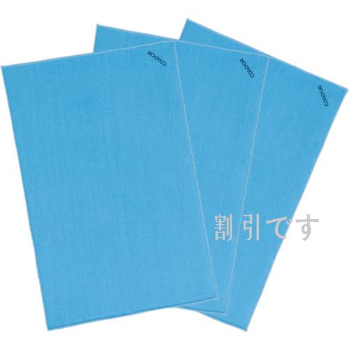 コンドル　クロス雑巾　マイクロファイバークロス（３枚入）　青　