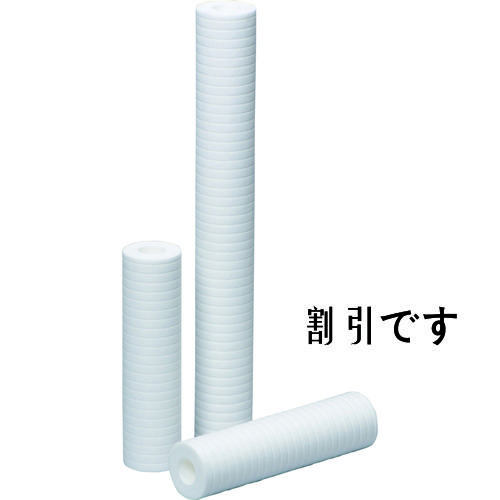 日本フイルター　汎用　不織布フィルター　ＥＣ－２５－２Ｌ　ろ過精度２５ミクロン　長５００ｍｍ　