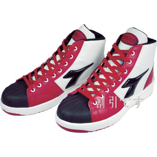 ディアドラ　ＤＩＡＤＯＲＡ　安全作業靴　エミュー　赤／クロ　２７．０ｃｍ　