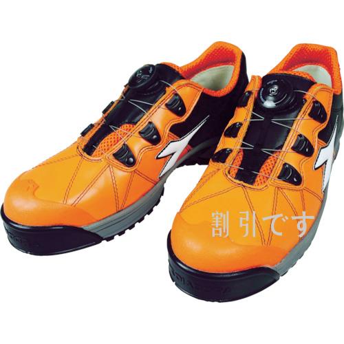 ディアドラ　ＤＩＡＤＯＲＡ安全作業靴　フィンチ　橙／白／黒　２５．０ｃｍ　