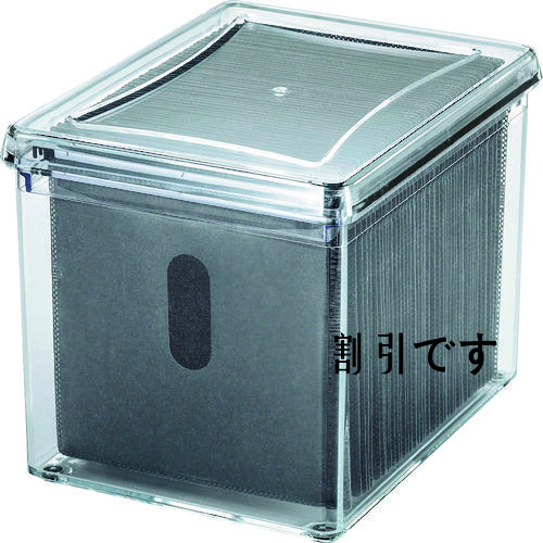 ＳＡＮＷＡ　ブルーレイディスク対応アクリルボックスケース（１００枚収納）　