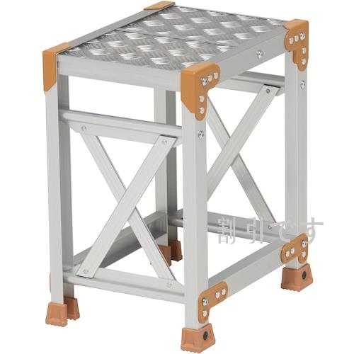 ピカ　作業台　ＦＧＣ型　１段Ｗ３００×Ｄ４００×Ｈ５００　踏面縞板タイプ　