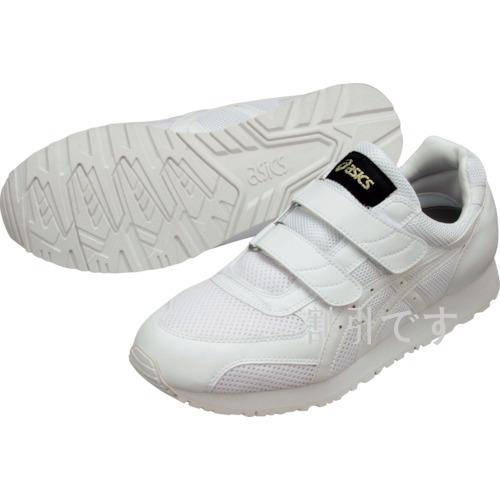 アシックス　静電気帯電防止靴　ウィンジョブ３５１　ホワイト×ホワイト　２２．０ｃｍ　