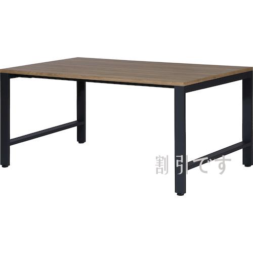 ダイシン　レクタ　テーブル　ブラックフレーム　１５００×９００×７２０　