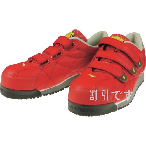 ディアドラ　ＤＩＡＤＯＲＡ　安全作業靴　アイビス　赤　２５．５ｃｍ　