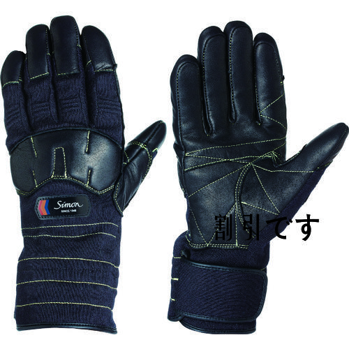 シモン　災害活動用保護手袋（アラミド繊維手袋）　ＫＧ－１８０　Ｓ　