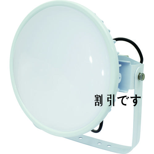 日動　ハイスペックハイディスク３００Ｗ　電源装置一体型　昼白色　アーム式投光器型　乳白ワイド　