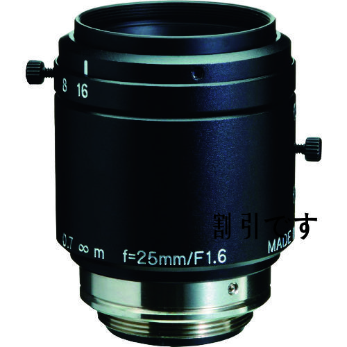 興和オプトロニクス　産業用レンズ　２／３型用５メガピクセル対応マシンビジョンレンズ　ＪＣ５Ｍ２シリーズ　焦点距離２５ｍｍ　