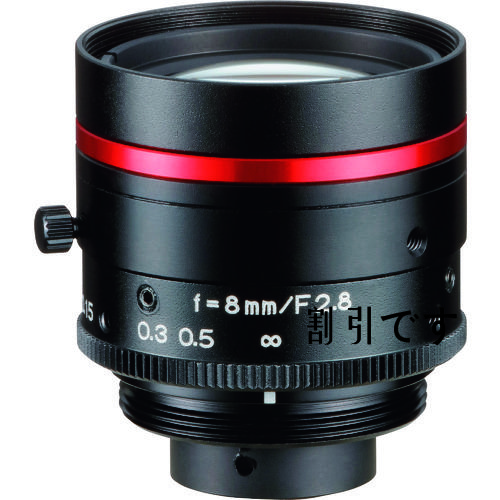 興和オプトロニクス　産業用レンズ　２／３型用コンパクト５メガピクセル対応レンズ　ＪＣ５ＭＣシリーズ　焦点距離８ｍｍ　