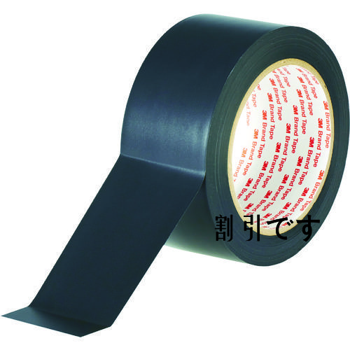 ３Ｍ　ラインマーキングテープ　ＬＴ５０３３　黒　５０ｍｍＸ３３ｍ　