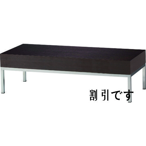ＴＲＵＳＣＯ　木製テーブル　ステンレス脚　天板ダークウッド　