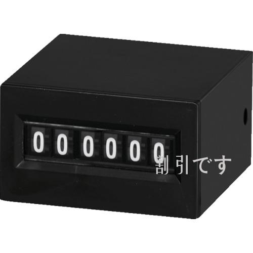 ライン精機　電磁カウンター（リセットナシ）　６桁　４．３×２．６ｍｍ　