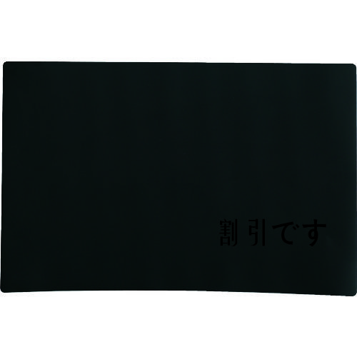 ＴＲＵＳＣＯ　マグネットシート黒板　３００ｍｍＸ４５０ｍｍＸｔ０．７　ブラック　